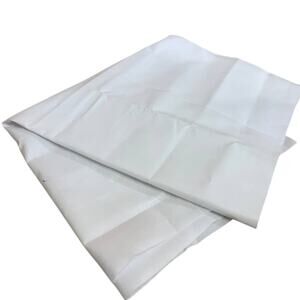 1/2 Yard Solid White Cotton Craft Sewing Fabric Yardage Remnant